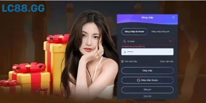 Đăng nhập LC88 dễ dàng chỉ với vài bước